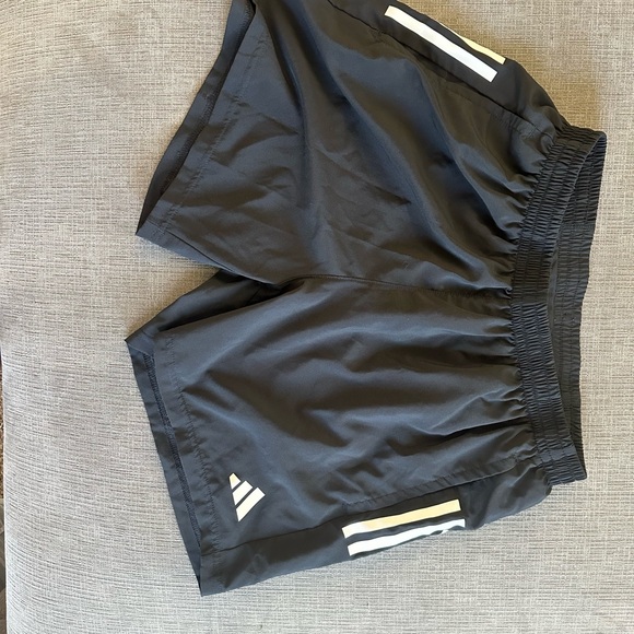 Adidas Men's Black and White Athletic Shorts - Picture 1 of 3